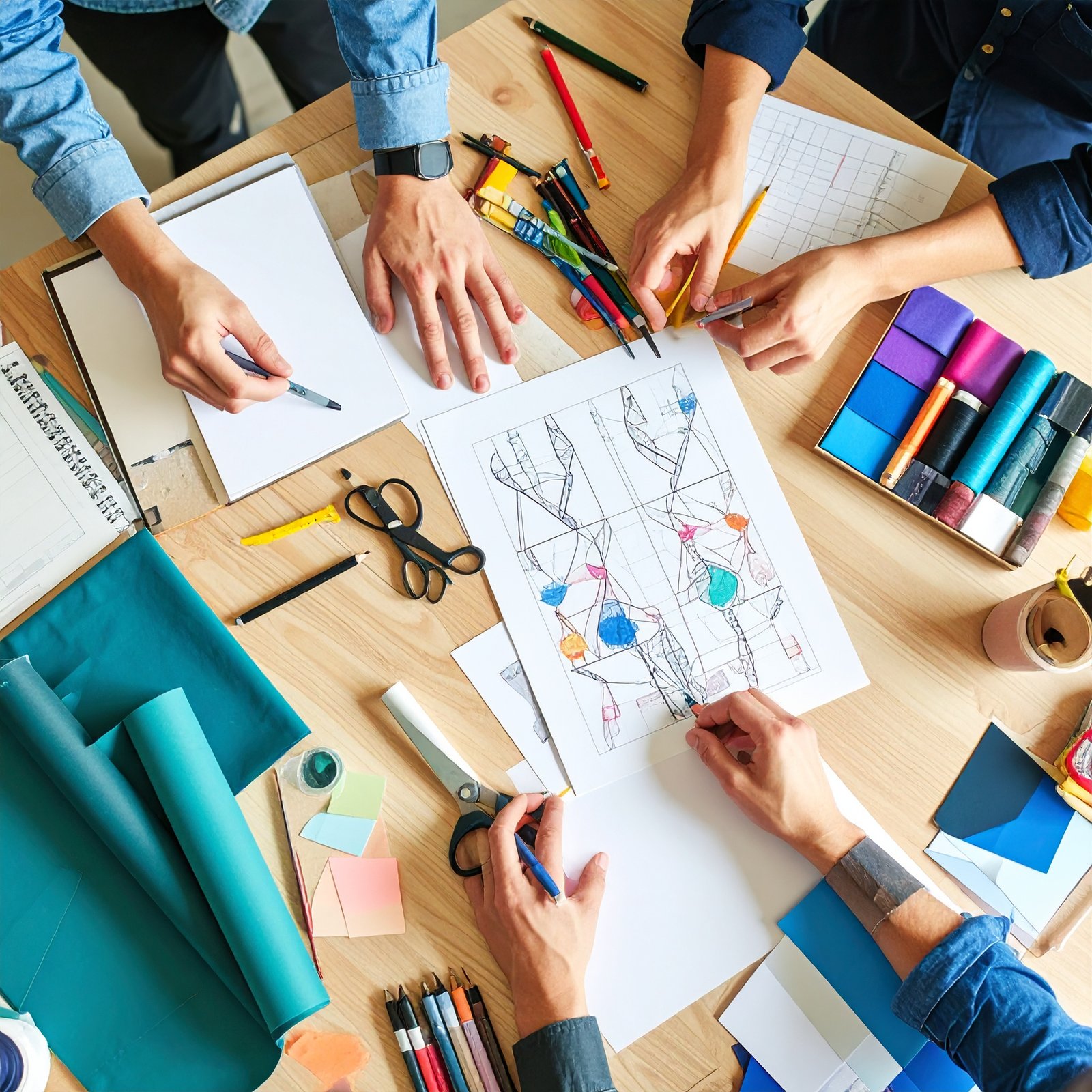 Vastra Kala Academy, Mastering Repeat Design for Diverse Applications